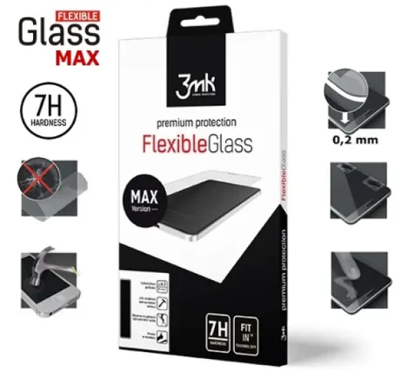 3mk FlexibleGlass Max Hybridné sklo pre Huawei P10 Lite biela (5903108035958)