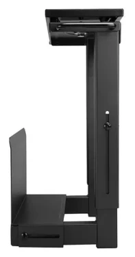 Lindy Držiak PC pod stôl / Držiak / nosnosť 30 kg / výška 34-49 cm / otočný 360° (40284)