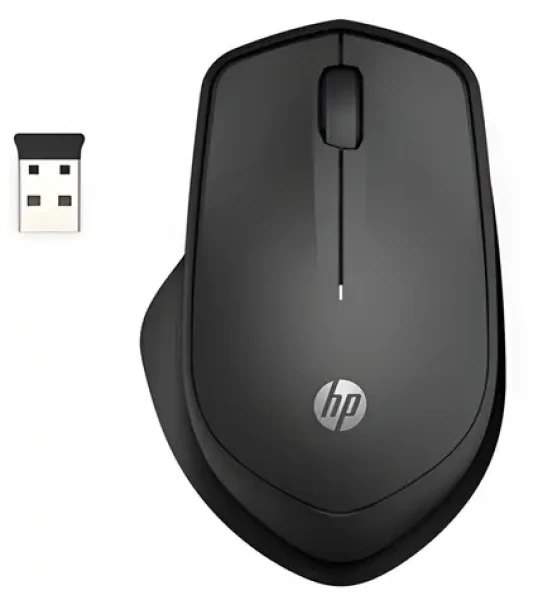 HP 280 Silent čierna / Myš / Bezdrôtová / 2,4 GHz / 1000 DPI / 3 tlačidlá (4069502)