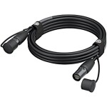 Neutrik NKE5E-E1E1-M0020 RJ45 sieťové káble, prepojovacie káble CAT 5e 2 m čierna veľmi flexibilné 1 ks; NKE5E-E1E1-M0020