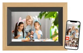 Braun DigiFrame 10B WiFi buk / Fotorámik / 10,1" / 1280 x 800 px / dotykový displej / čítačka kariet (21265)