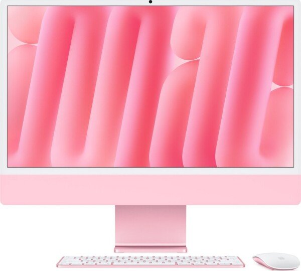 Apple iMac 24 M4 / 16 GB / 512 GB / 10R GPU / Ružový (MWV53ZE/A)