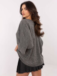 Jumper DHJ SW 9314.04P tmavosivý jedna velikost