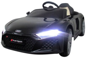 Mamido Elektrické autíčko Audi R8 Sport s čiernym prevedením, EVA kolesami a koženým ovládačom