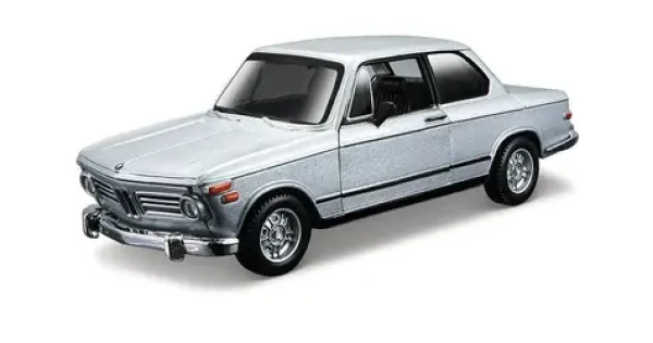 Bburago BMW 2002tii (1972) strieborná 1:32