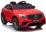 Mamido Detské elektrické autíčko Mercedes-Benz GLC 63S 4x4 červené