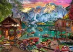 BlueBird Puzzle Jazero Braies, Taliansko