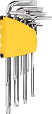 Deli Tools EDL3091 Sada inbusových kľúčov / T10 amp; T15 amp; T20 amp; T25 amp; T27 amp; T30 amp; T40 amp; T45 amp; T50 (EDL3091)