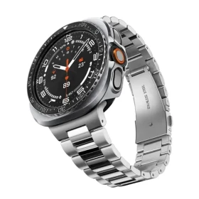 Spigen Bezel Tune Pro (Diver) čierna / Ochranný rámček / Samsung Galaxy Watch Ultra 2 47mm / nerezová oceľ (ACS11619)