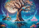 Trefl Puzzle Premium PLUS Tea Time: Magický strom