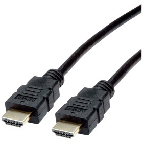 Roline HDMI prepojovací kábel Zástrčka HDMI-A, Zástrčka HDMI-A 2.00 m čierna 11.04.5932 4K UHD, tienený HDMI kábel; 11.04.5932