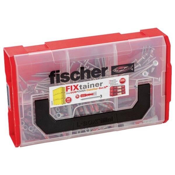 Fischer DUOPOWER súprava hmoždiniek 535970 300 dielov; 535970