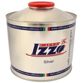 Izzo Caffé Silver 1 kg / Zrnková káva / 90% Arabica amp; 10% Robusta / Plechovka (8019925000059)