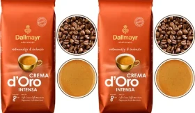 Dallmayr Crema Oro Intensa 2 kg / Zrnková káva / 100% Arabica