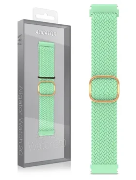 Aligator Remienok textilný 20mm / tyrkysový (20AW0018)