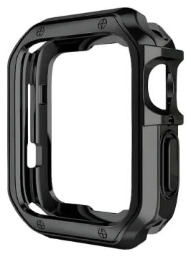 Hurtel Soft Strong Watch čierna / Kryt / Apple Watch 41mm Series 7/8/9