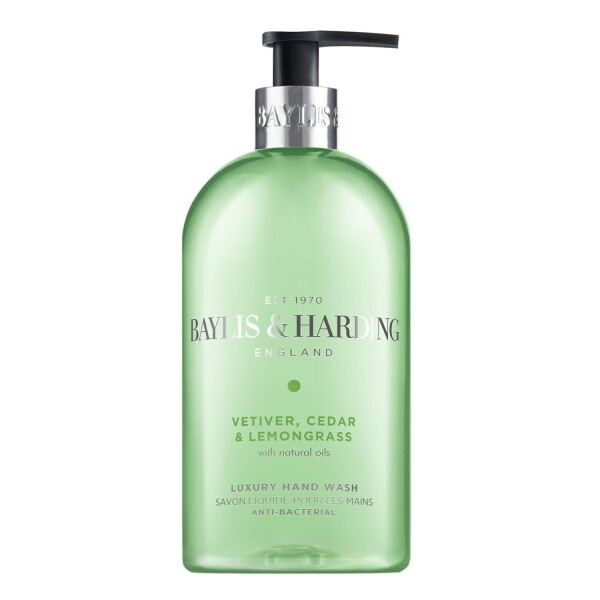 Baylis & Harding Antibakteriální mýdlo na ruce Vetiver/Cedr/Lemongrass 500 ml