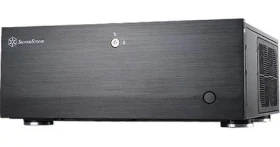 Silverstone SST-GD07B-C Grandia Airflow čierna / Počítačová skriňa / HTPC / E-ATX / USB-C 3.0 / prachový filter (SST-GD07B-C)