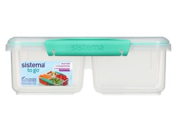 Sistema TO GO Štvorkomorová krabička 1.7 l mätová (9414202217400)