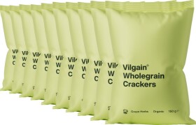 Vilgain Celozrnné krekry BIO – 10× bylinky 150 g