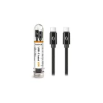 Aligator Dátový kábel TUBA / 65W / USB-C/USB-C 1m čierny (DAKT010)