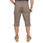 Bushman Pánske 3/4 kraťasy Oli, khaki 40