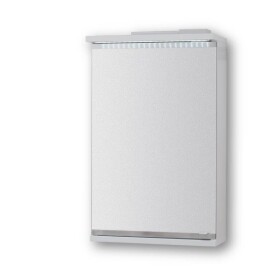 OLSEN SPA - Vrchný zrkadlová skrinka NICE s LED osvetlením - Rozmery skriniek - 40 × 64 × 15 cm OLNNIC40