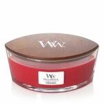 Woodwick Pomegranate Elipsa 453.6g - sviečka loď / doba horenia: až 40 h (5038581057125)