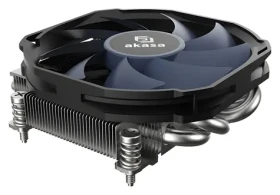 Akasa Alucia H4A / Chladič CPU / 1x 92 mm / 800-3600 RPM / 40 CFM / AM4+AM5 (AK-CC1114BP01)
