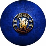 Jedlý papier Chelsea s motívom loga, 19,5 cm - Pictu Hap