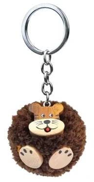 2Kids Toys Drevená kľúčenka pompon Tiger