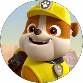 Jedlý papier Tlapková patrola Rubble 19,5 cm - Pictu Hap - Pictu Hap