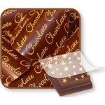 Bombasei transferová fólia Chocolate, 36,5 × 25 cm - dortis