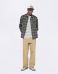 Edwin Ace Shirt LS Black / Grey garment washed M