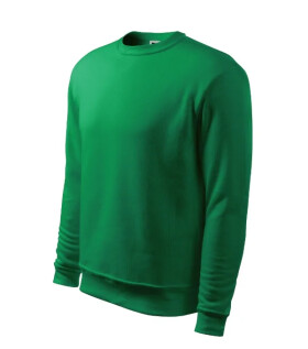 Essential mikina s kapucňou pánska/detská stredne zelená XL