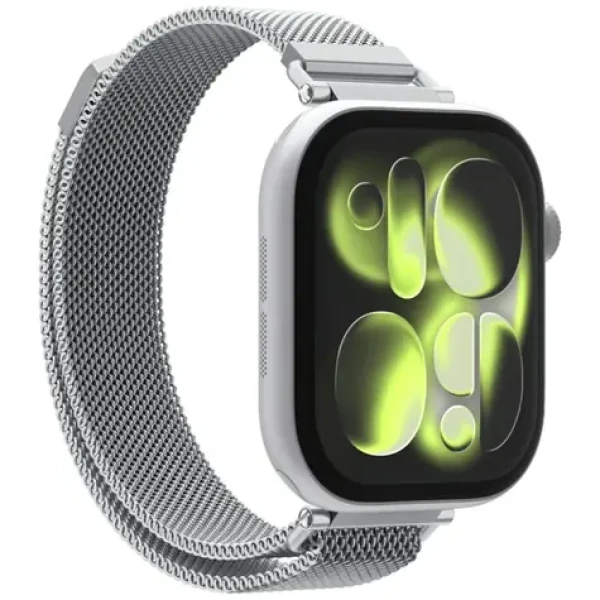 Spigen Metal Band remienok pre Apple Watch 42mm/41mm/40mm strieborná (AMP10498)