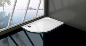 OLSEN SPA - asymetrická štvrťkruhová sprchová vanička VENETS - Rozmer A - 120, Rozmer B - 90, Spôsob prevedenia - Pravá VANKASCTVR9012R