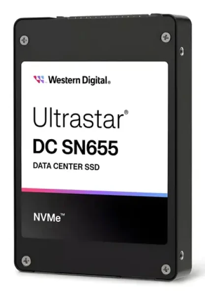 WD Ultrastar DC SN655 3.84 TB / SSD / NVMe / U.3 / enterprise / pre dátové centrá (0TS2461)