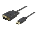 PremiumCord DisplayPort - VGA kábel M/M čierna / Kábel DisplayPort / 2 m (kportadk03-02)