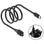 Beline nabíjací kábel pre hodinky Garmin 1 m čierny / Nabíjací kábel / USB-C / 1 m (Beli03747)