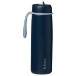B.box Nerezová termoska na pitie so slamkou 690 ml - Midnight EUR