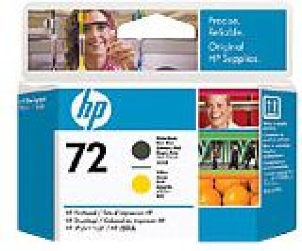 HP Toner C9384A nr 72 (yellow, matte black)