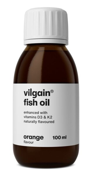Vilgain Rybí olej – pomaranč 100 ml