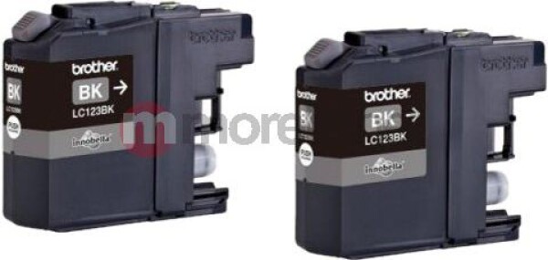 Brother Toner originálny LC123BKBP2 (2 x black)