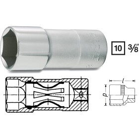 Hazet HAZET 880AKF vonkajší šesťhran nástavec na autosviečky 16 mm 5/8 3/8 (10 mm); 880AKF