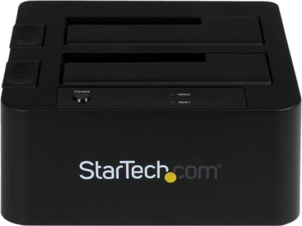 StarTech Baza dokująca na dwa dyski, 2,5"/3,5" (SDOCK2U33EB)