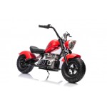 Mamido Detská elektrická motorka Chopper Warrior 36V červená