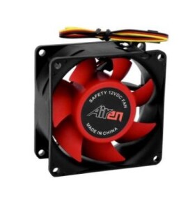 AIREN FAN RedWingsExtreme80H ventilátor / 80 x 80 x 38mm / 3500 RPM / 23.2 dB / extrémne výkonný (AIREN - FRWE80H)