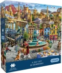 GIBSONS Puzzle Deň v Edinburghu