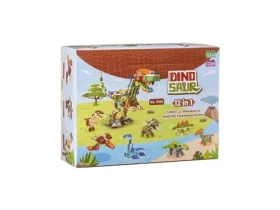 LW Toys Set kociek Dinosaurus 12 v 1